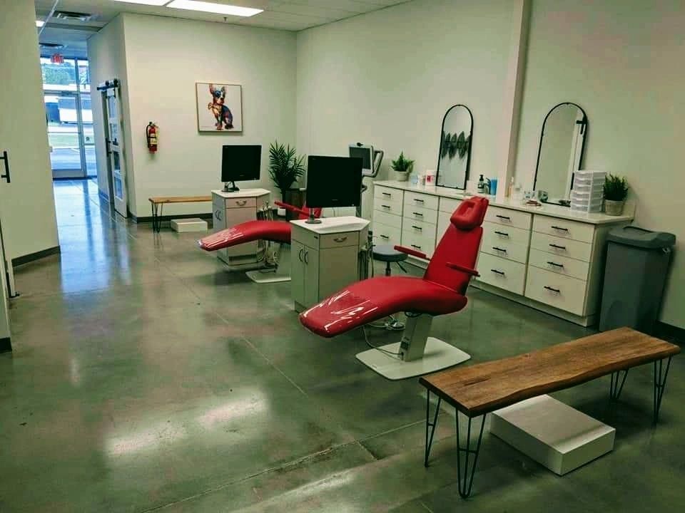 Red Leaf Orthodontics examination room